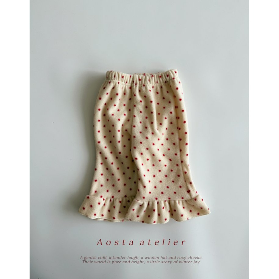 Aosta 褲子 아오스타 도트캔디바지-細節圖2