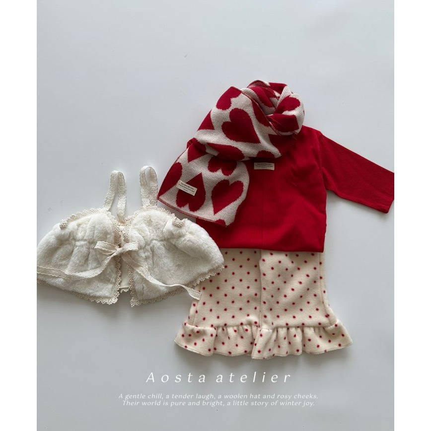 Aosta 褲子 아오스타 도트캔디바지-細節圖6