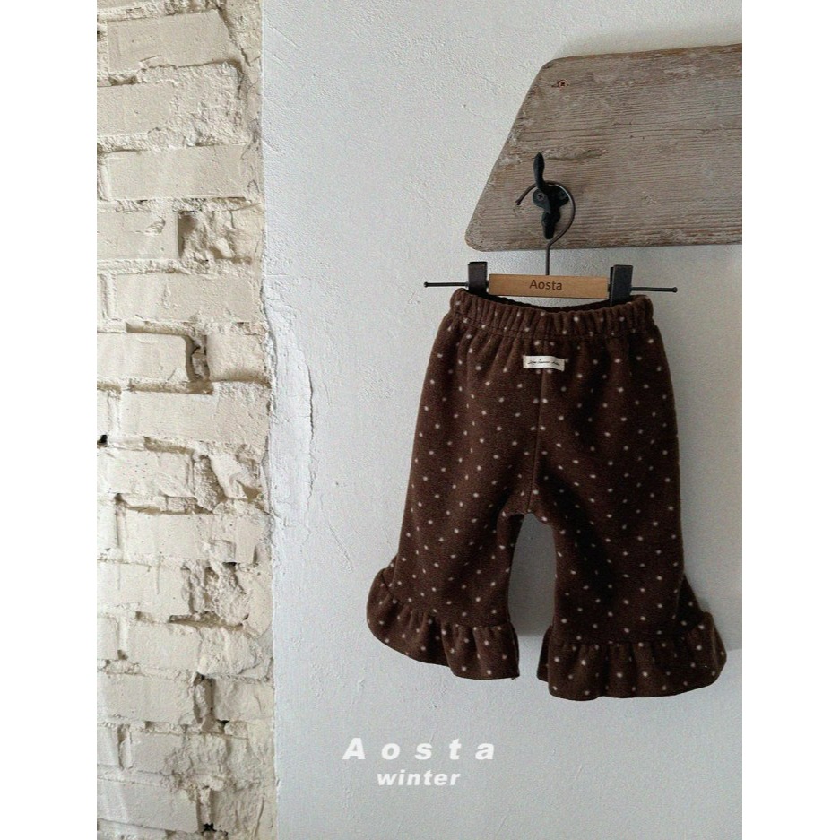 Aosta 褲子 아오스타 도트캔디바지-細節圖9