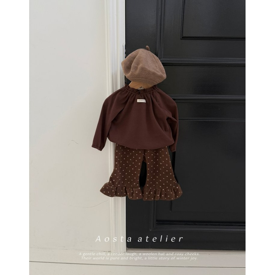 Aosta 褲子 아오스타 도트캔디바지-細節圖10