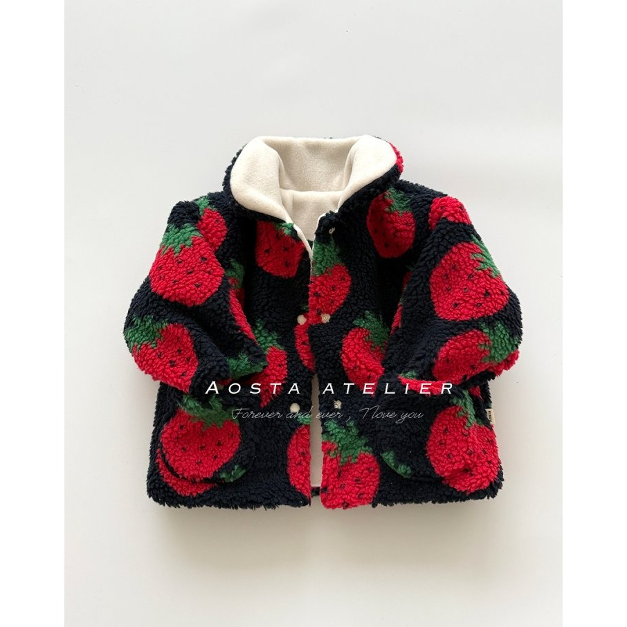 Aosta 外套 아오스타 딸기양면자켓-細節圖5