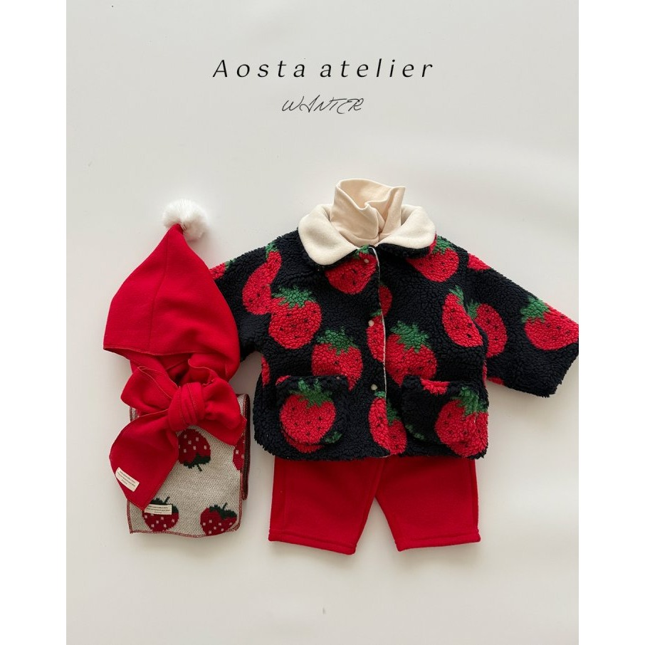 Aosta 外套 아오스타 딸기양면자켓-細節圖7