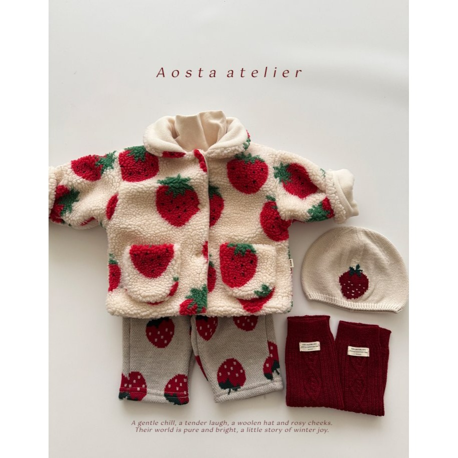 Aosta 外套 아오스타 딸기양면자켓-細節圖8