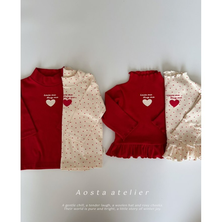 Aosta 襯衫 아오스타 러브미블라우스-細節圖2