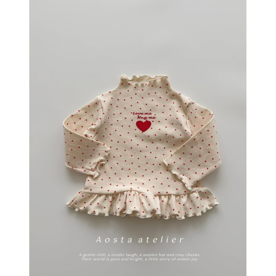 Aosta 襯衫 아오스타 러브미블라우스-細節圖4