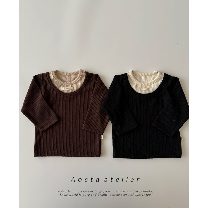 Aosta 上衣 아오스타 레이어드티-細節圖8