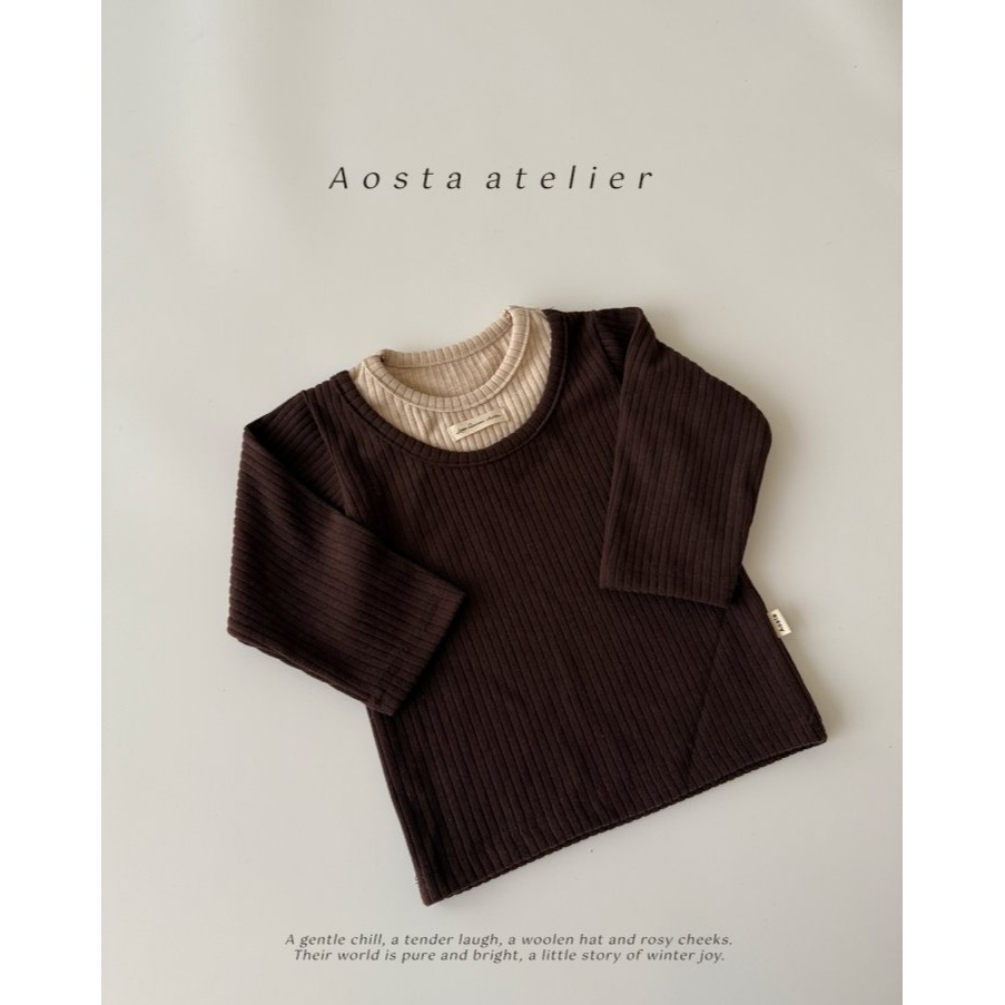 Aosta 上衣 아오스타 레이어드티-細節圖10