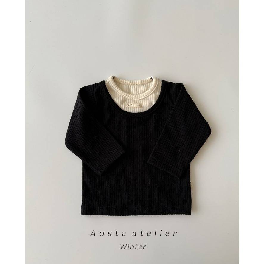 Aosta 上衣 아오스타 레이어드티-規格圖10