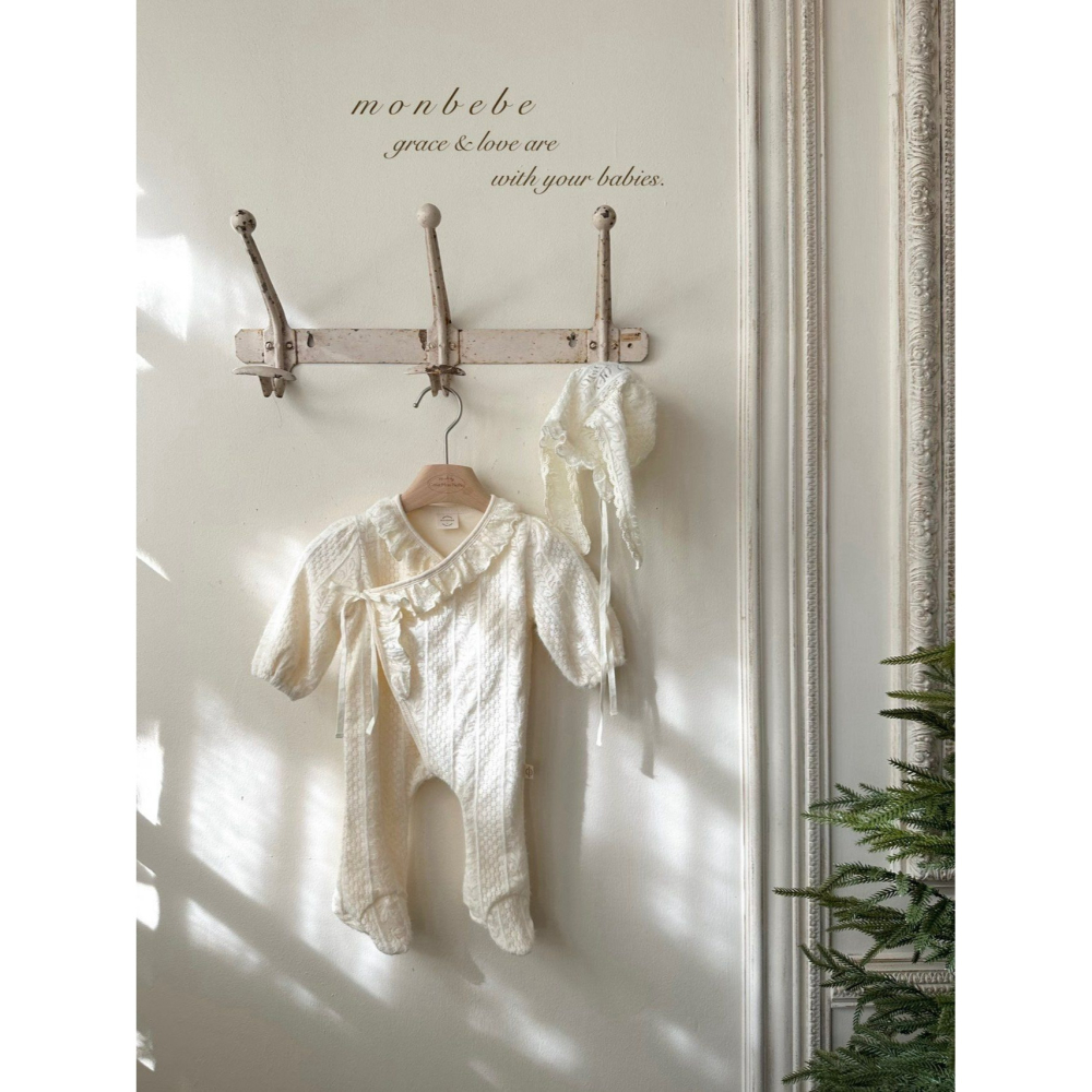 Monbebe 包屁衣 몽베베 W레이스슈트-細節圖5