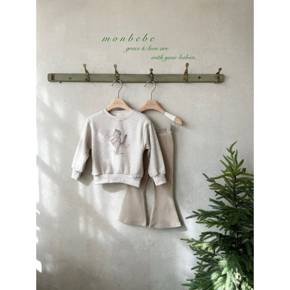 Monbebe 褲子 몽베베 골덴스판부츠컷팬츠-細節圖10