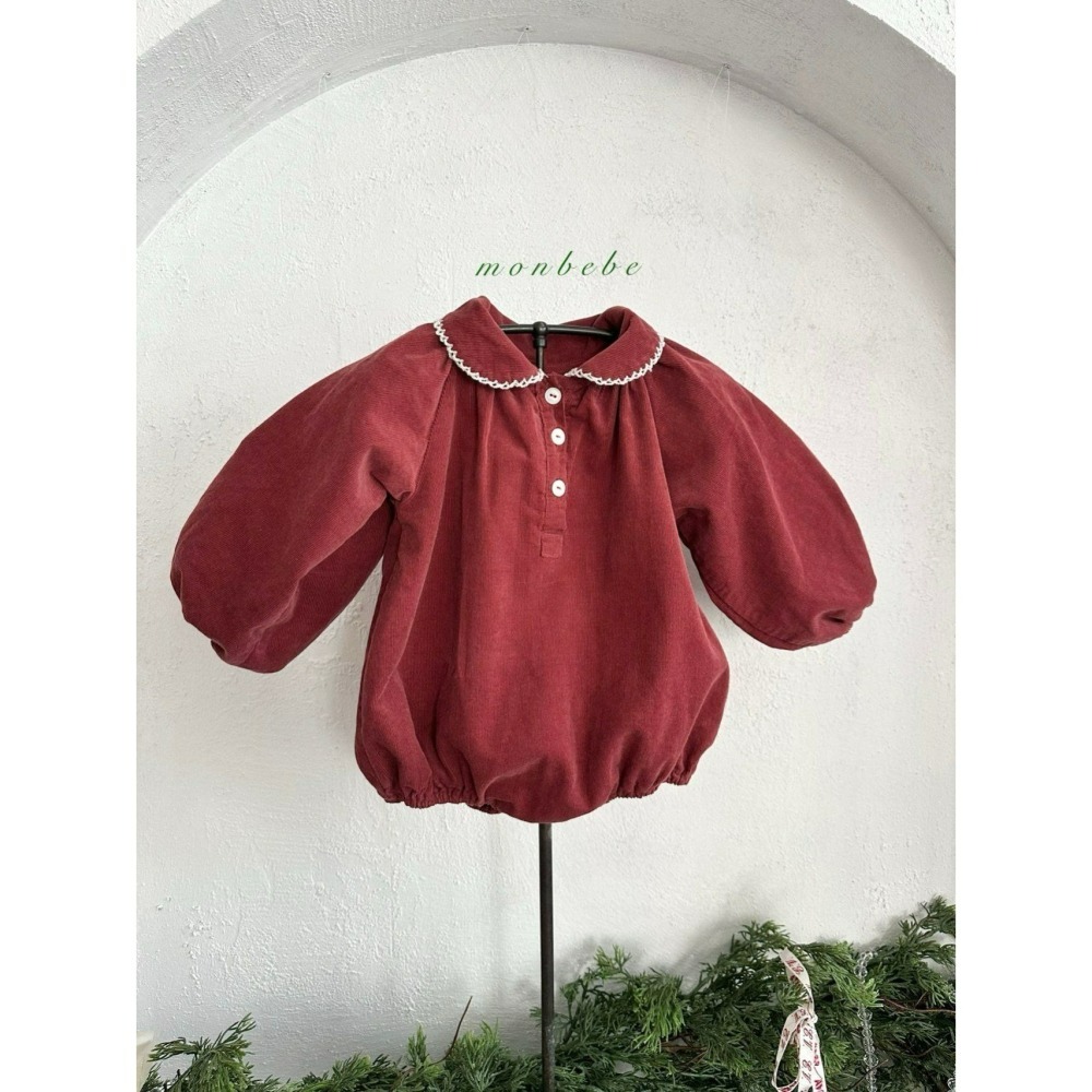 Monbebe 包屁衣 몽베베 로이노엘슈트 聖誕 크리스마스-細節圖2