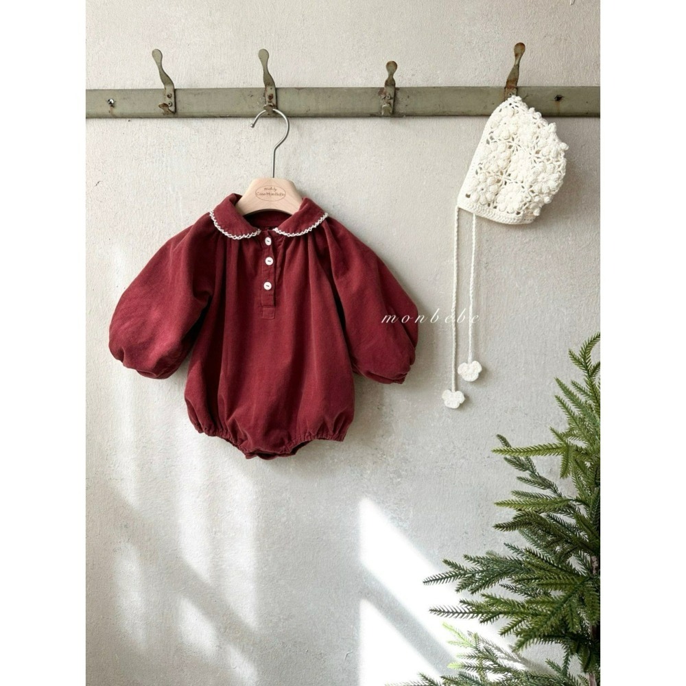 Monbebe 包屁衣 몽베베 로이노엘슈트 聖誕 크리스마스-細節圖3