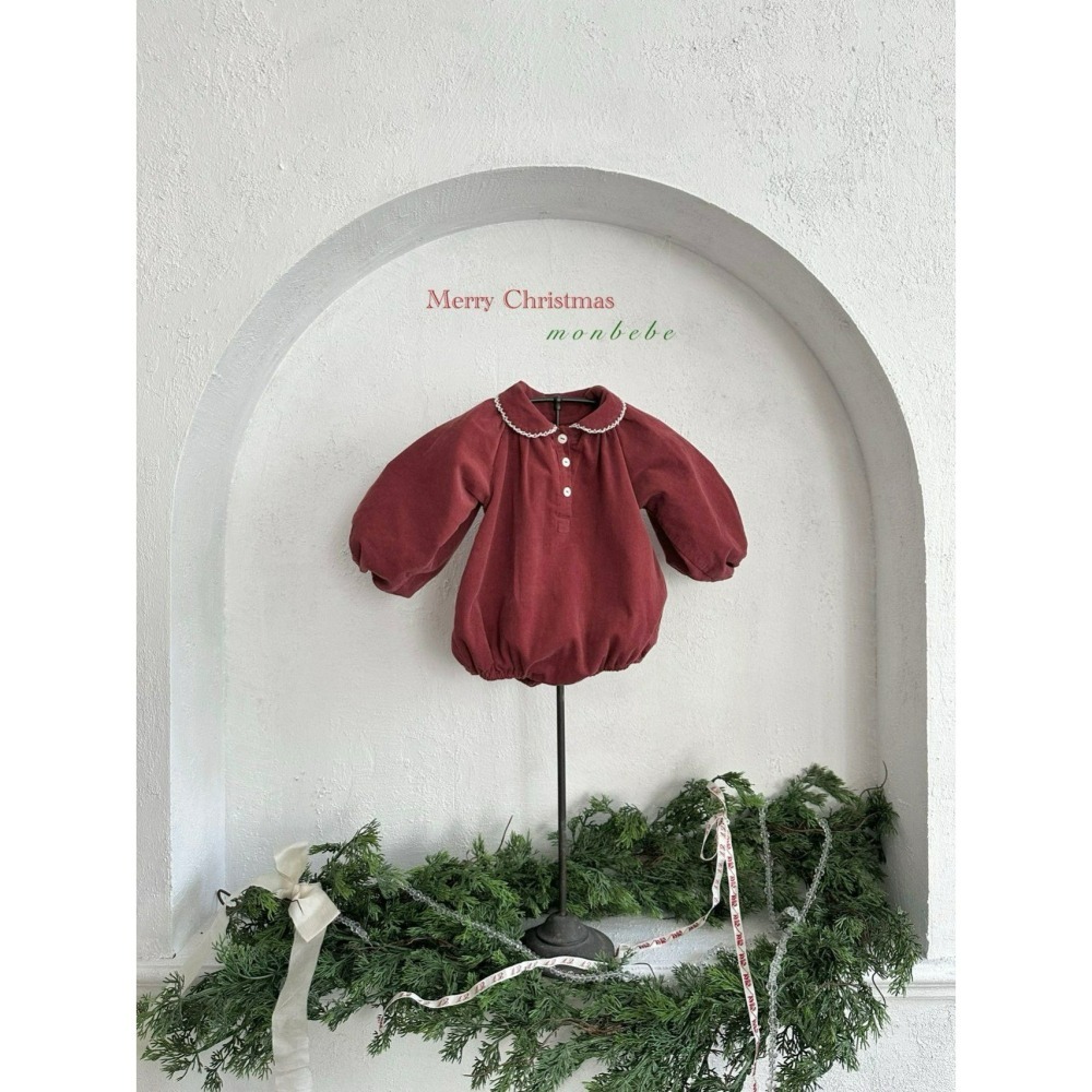 Monbebe 包屁衣 몽베베 로이노엘슈트 聖誕 크리스마스-細節圖6