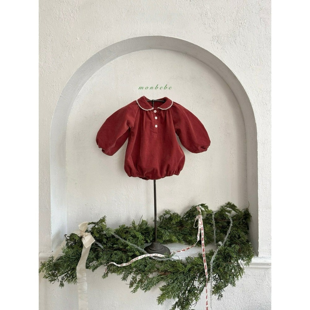 Monbebe 包屁衣 몽베베 로이노엘슈트 聖誕 크리스마스-細節圖8