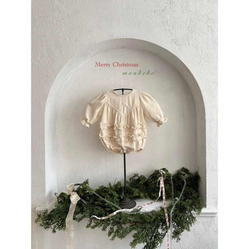 Monbebe 包屁衣 몽베베 멀린프릴슈트 聖誕 크리스마스-細節圖2