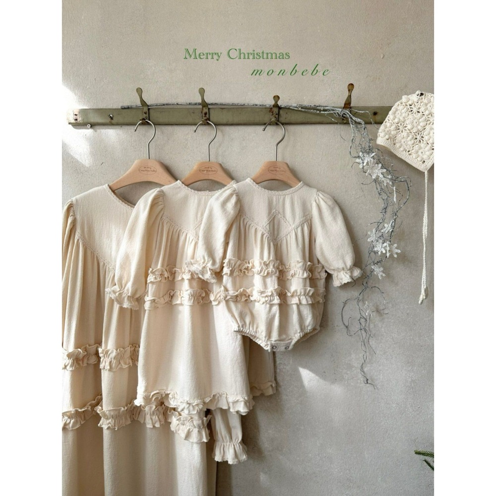 Monbebe 包屁衣 몽베베 멀린프릴슈트 聖誕 크리스마스-細節圖3