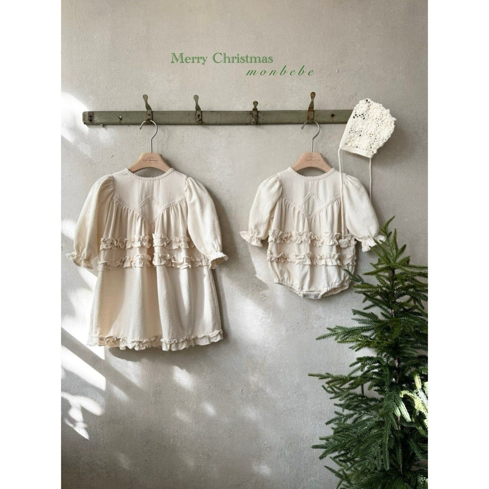 Monbebe 包屁衣 몽베베 멀린프릴슈트 聖誕 크리스마스-細節圖4