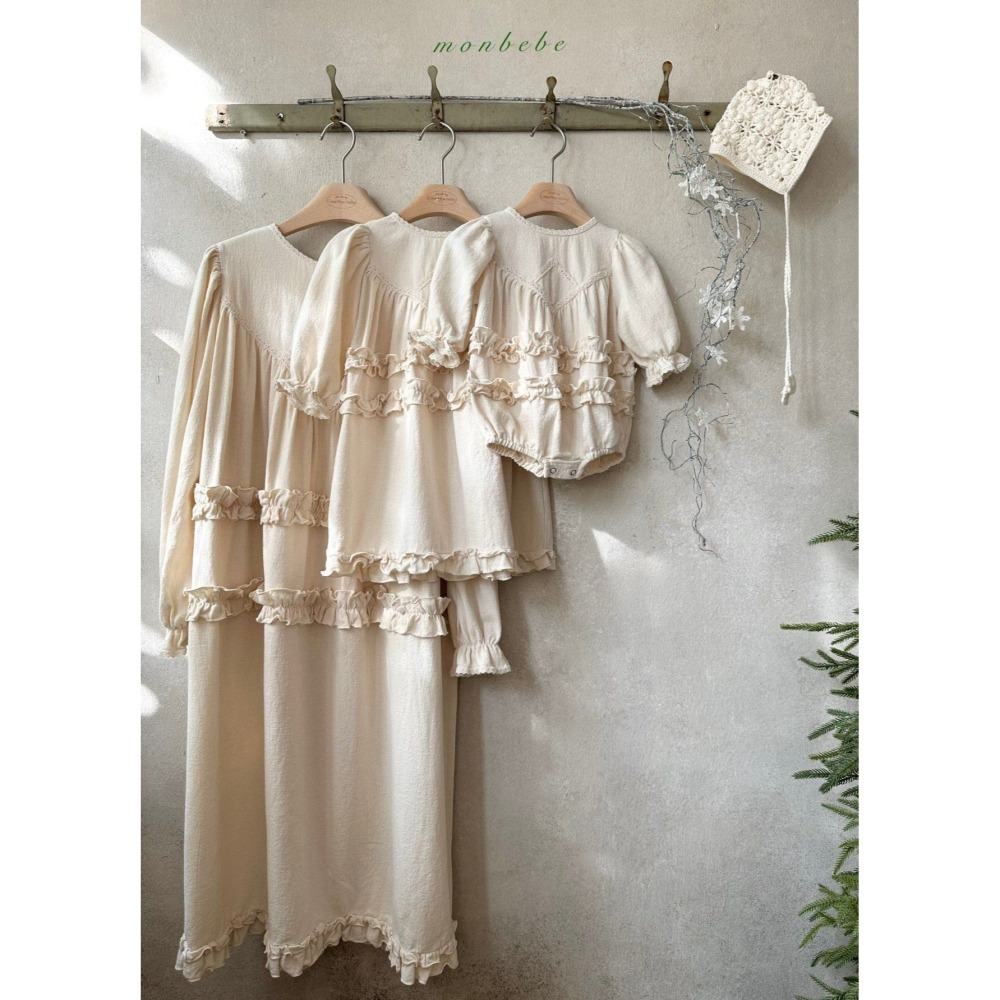 Monbebe 洋裝 몽베베 멀린프릴원피스 聖誕 크리스마스-細節圖7