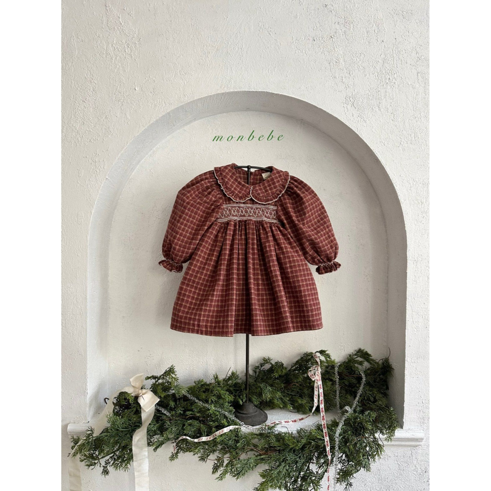 Monbebe 洋裝 몽베베 메리짐머원피스 聖誕 크리스마스-細節圖6