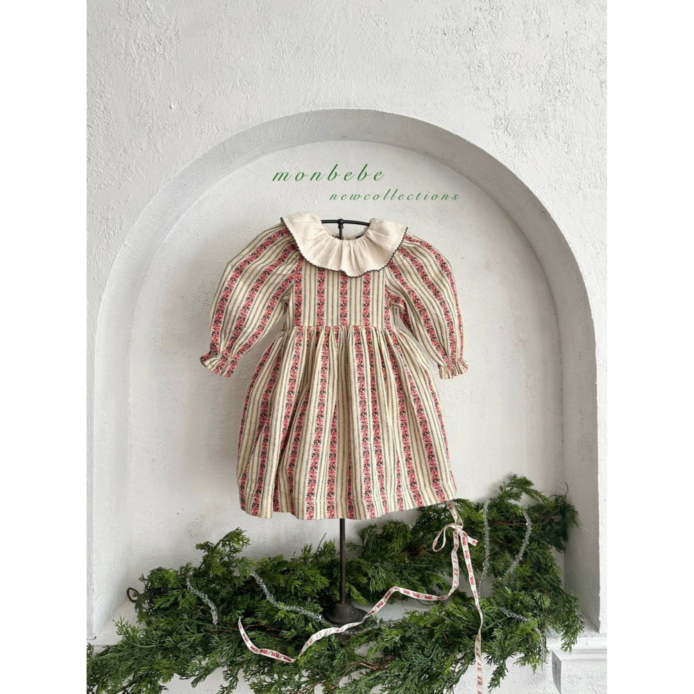 Monbebe 洋裝 몽베베 벨라노엘원피스 聖誕 크리스마스-細節圖2