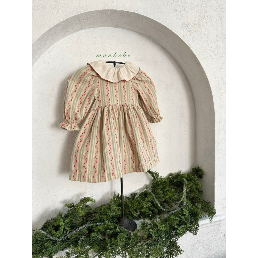 Monbebe 洋裝 몽베베 벨라노엘원피스 聖誕 크리스마스-細節圖3