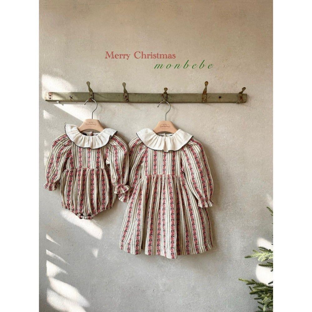 Monbebe 洋裝 몽베베 벨라노엘원피스 聖誕 크리스마스-細節圖4