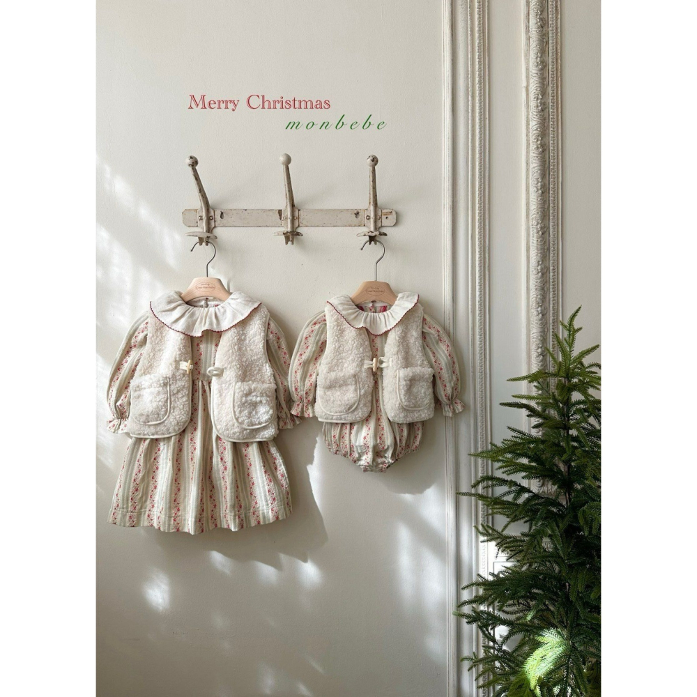 Monbebe 洋裝 몽베베 벨라노엘원피스 聖誕 크리스마스-細節圖5