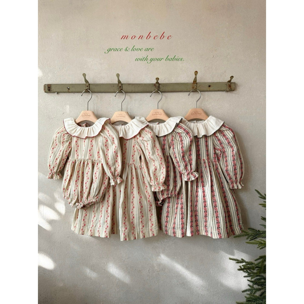 Monbebe 洋裝 몽베베 벨라노엘원피스 聖誕 크리스마스-細節圖6