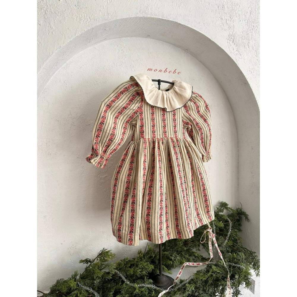 Monbebe 洋裝 몽베베 벨라노엘원피스 聖誕 크리스마스-細節圖7