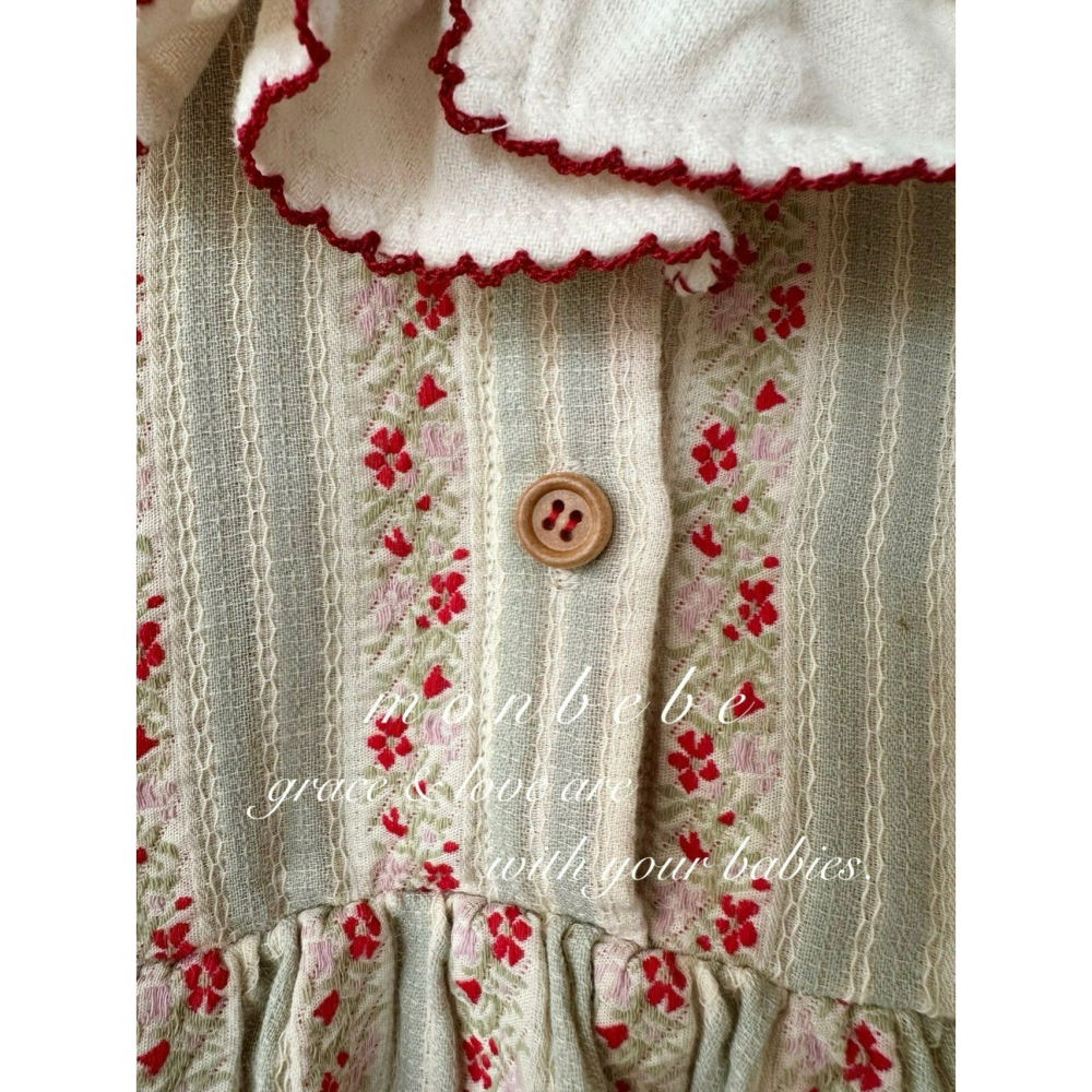 Monbebe 洋裝 몽베베 벨라노엘원피스 聖誕 크리스마스-細節圖9