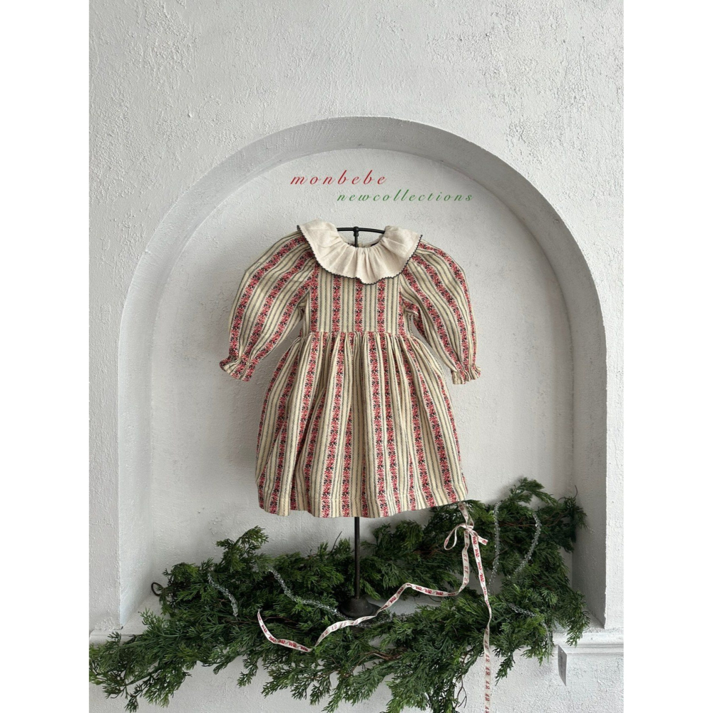 Monbebe 洋裝 몽베베 벨라노엘원피스 聖誕 크리스마스-細節圖10