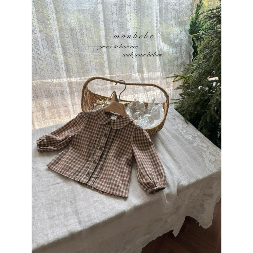 Monbebe 上衣 몽베베 루미노블랑-細節圖2