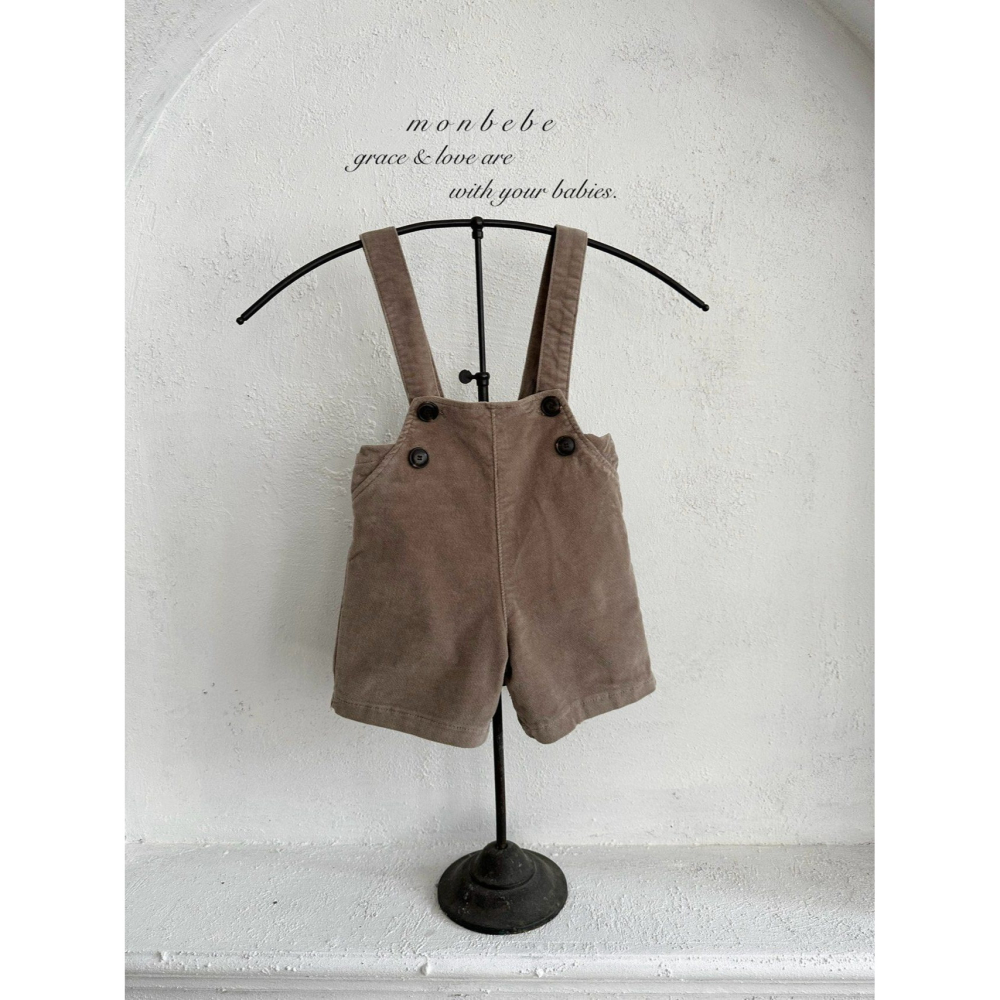 Monbebe 褲子 몽베베 몽블랑멜빵팬츠-細節圖3