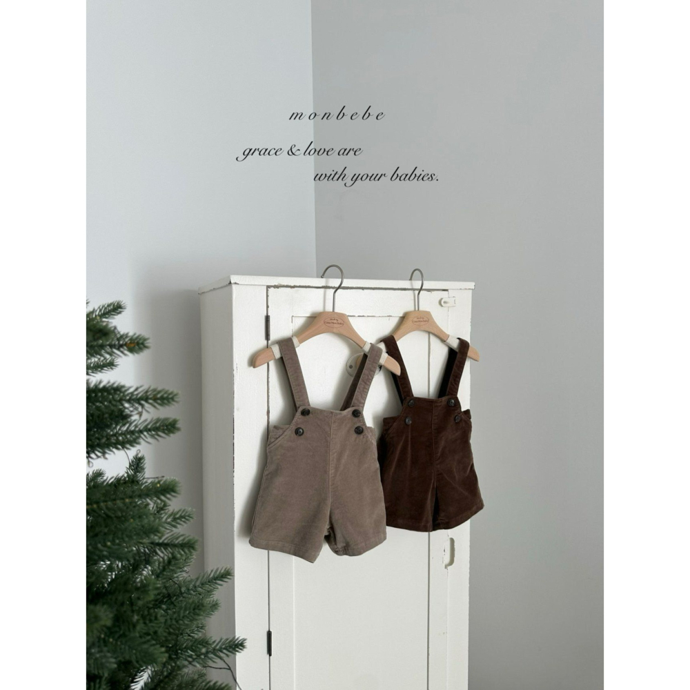 Monbebe 褲子 몽베베 몽블랑멜빵팬츠-細節圖5