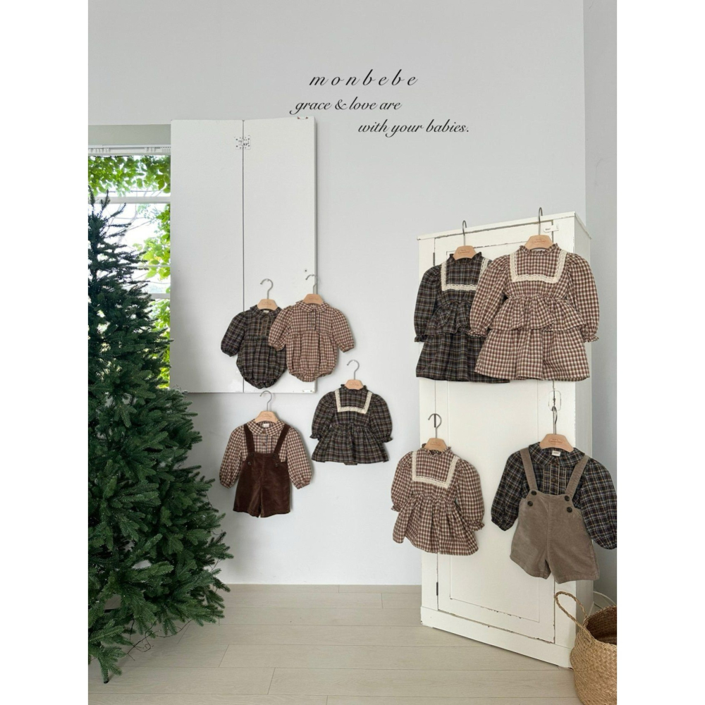 Monbebe 褲子 몽베베 몽블랑멜빵팬츠-細節圖10