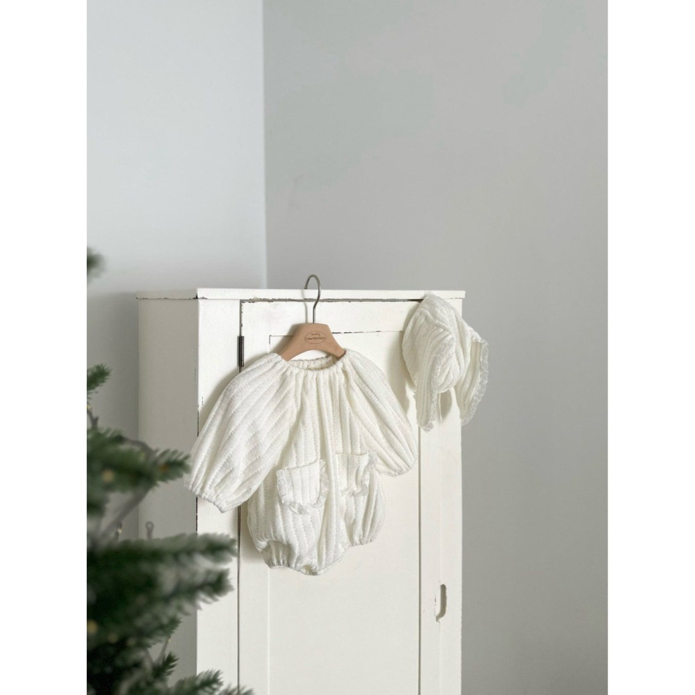 Monbebe 包屁衣 몽베베 니트봉봉슈트-細節圖5