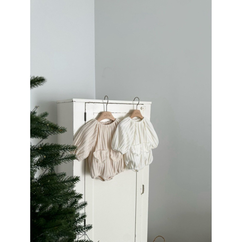 Monbebe 包屁衣 몽베베 니트봉봉슈트-細節圖10