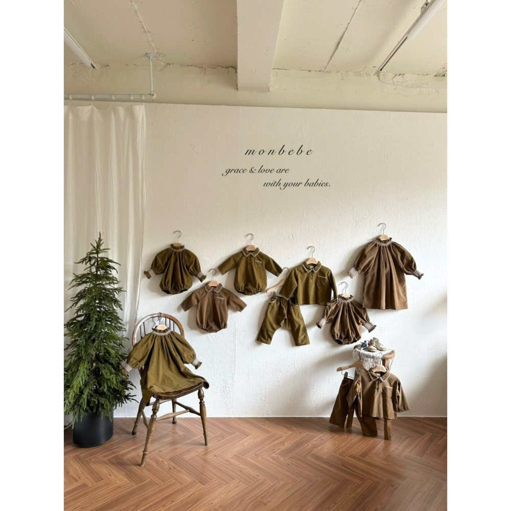 Monbebe 上衣 몽베베 루이스멜로셔츠-細節圖9