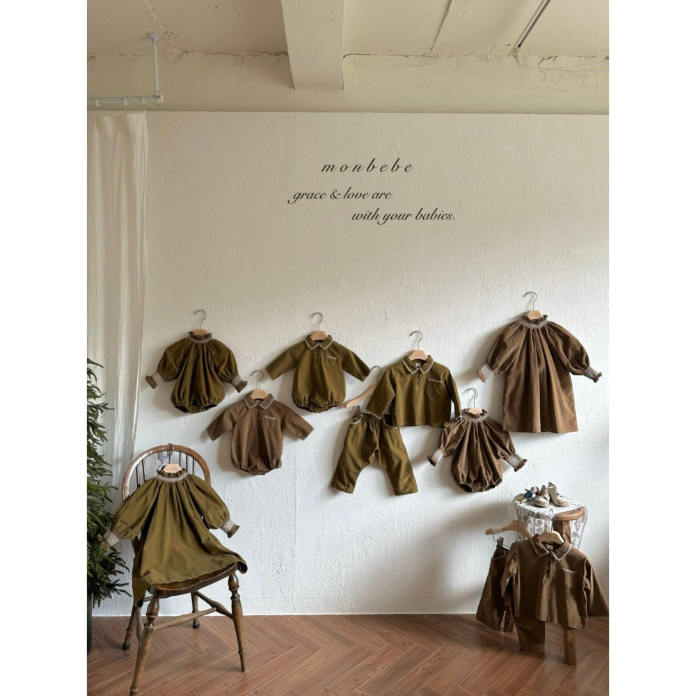 Monbebe 褲子 몽베베 루이스멜로팬츠-細節圖10