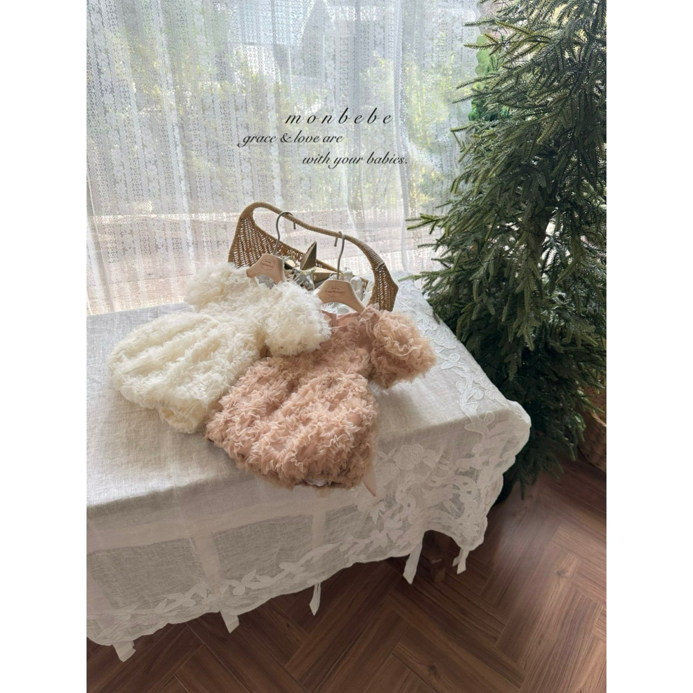 Monbebe 包屁衣 몽베베 블랑샤샤슈트-細節圖7