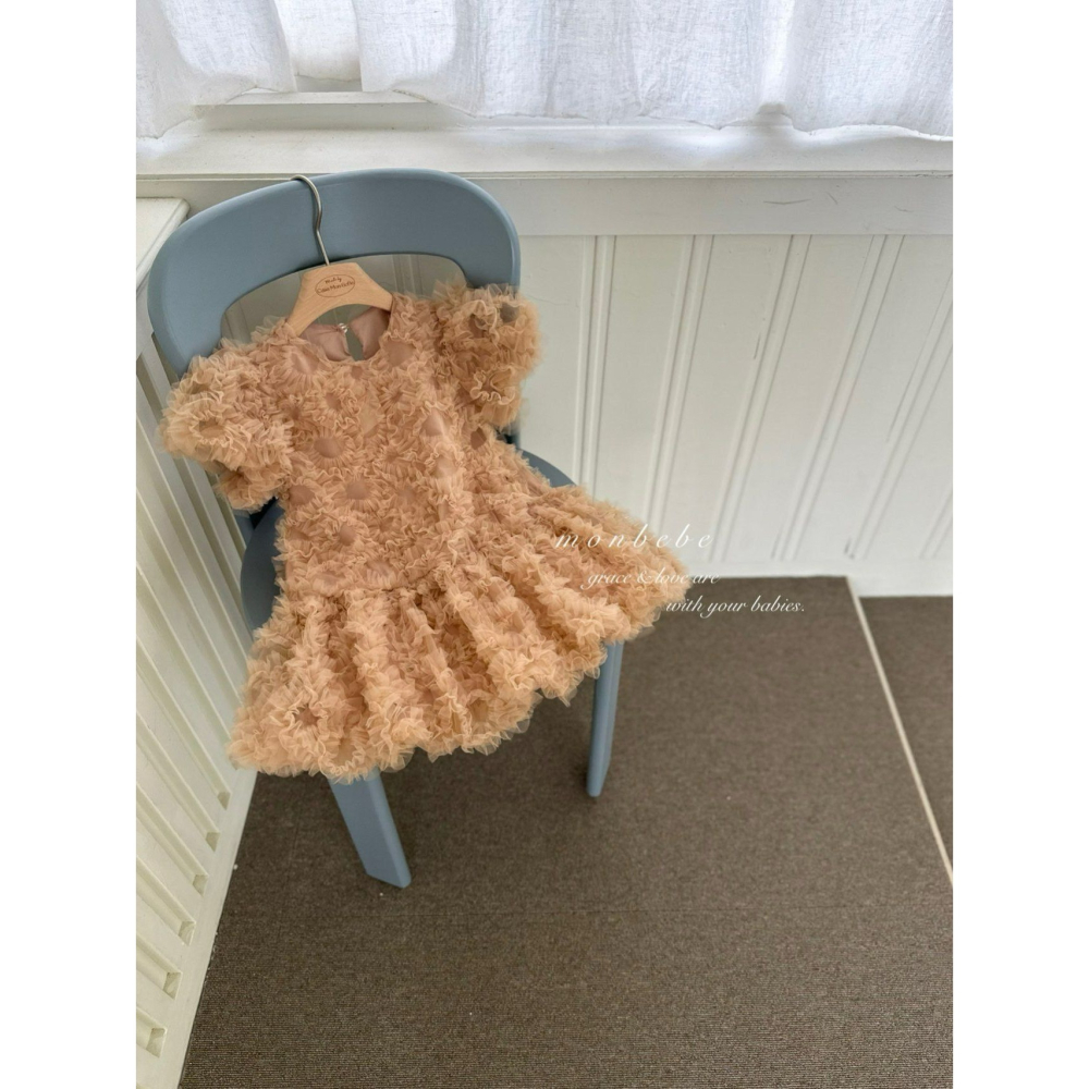 Monbebe 洋裝 몽베베 블랑샤샤원피스-細節圖3