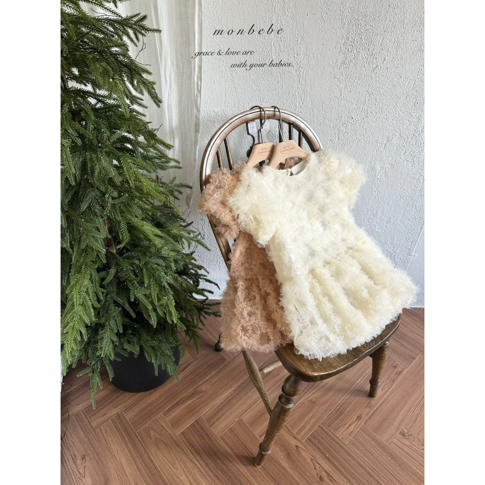 Monbebe 洋裝 몽베베 블랑샤샤원피스-細節圖4