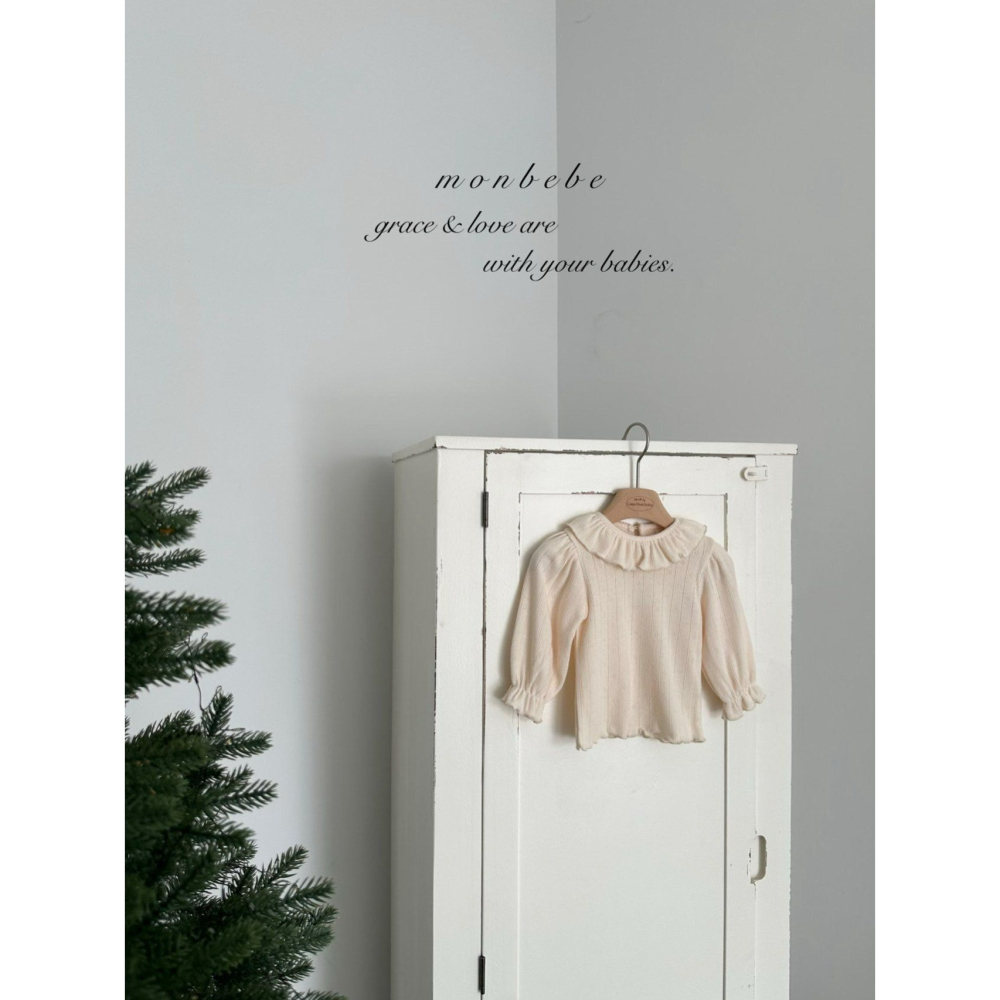 Monbebe 上衣 몽베베 조이프릴티-細節圖2