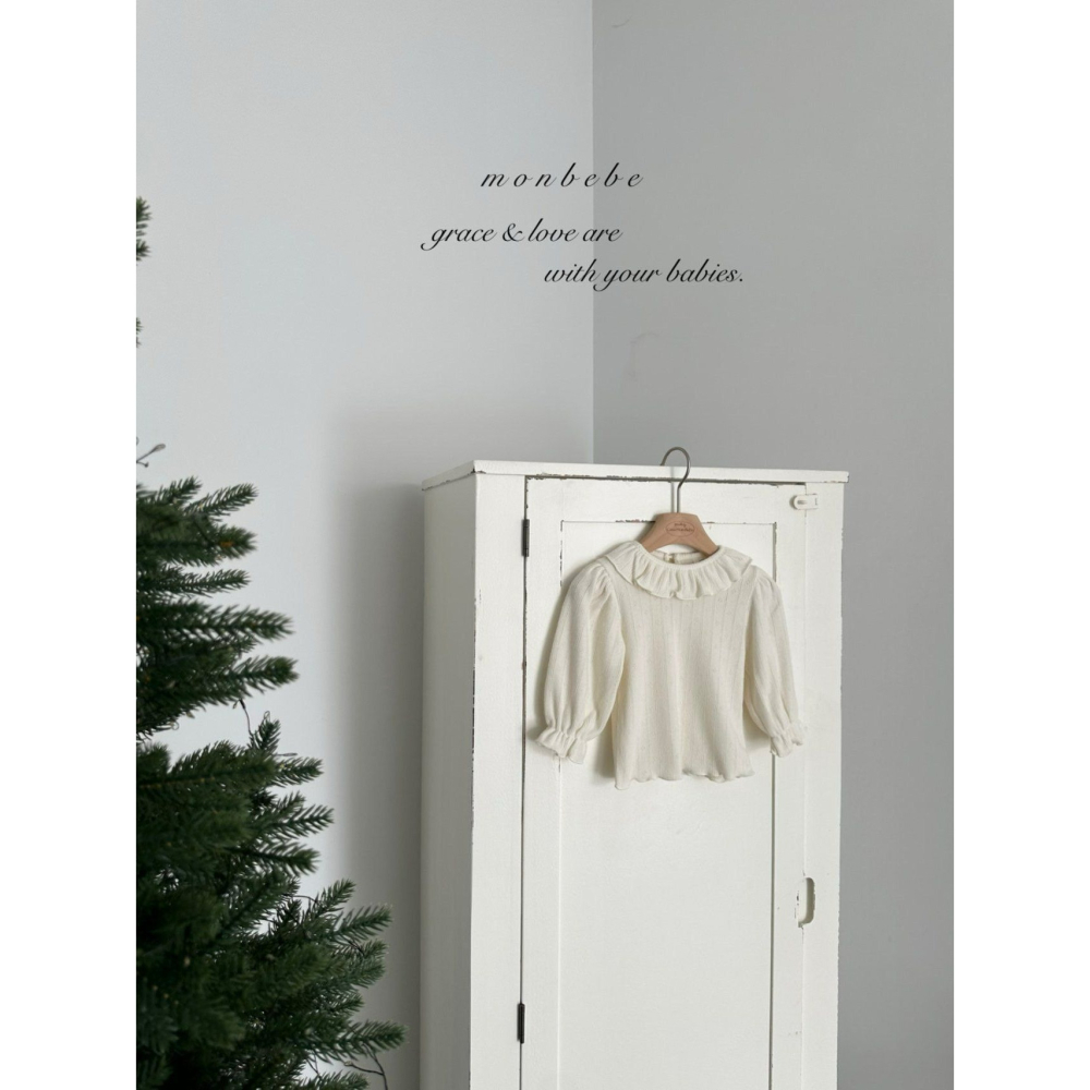 Monbebe 上衣 몽베베 조이프릴티-細節圖3