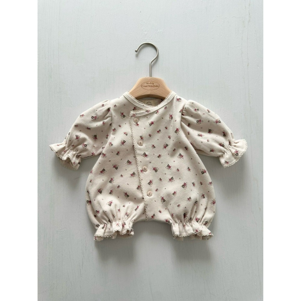 Monbebe 包屁衣 몽베베 플라워글로리슈트-細節圖5