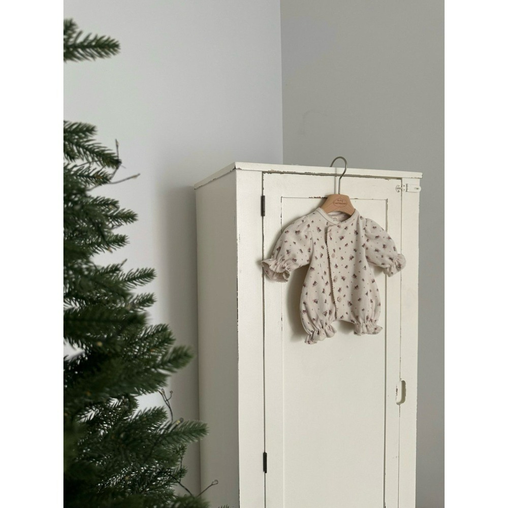 Monbebe 包屁衣 몽베베 플라워글로리슈트-細節圖6