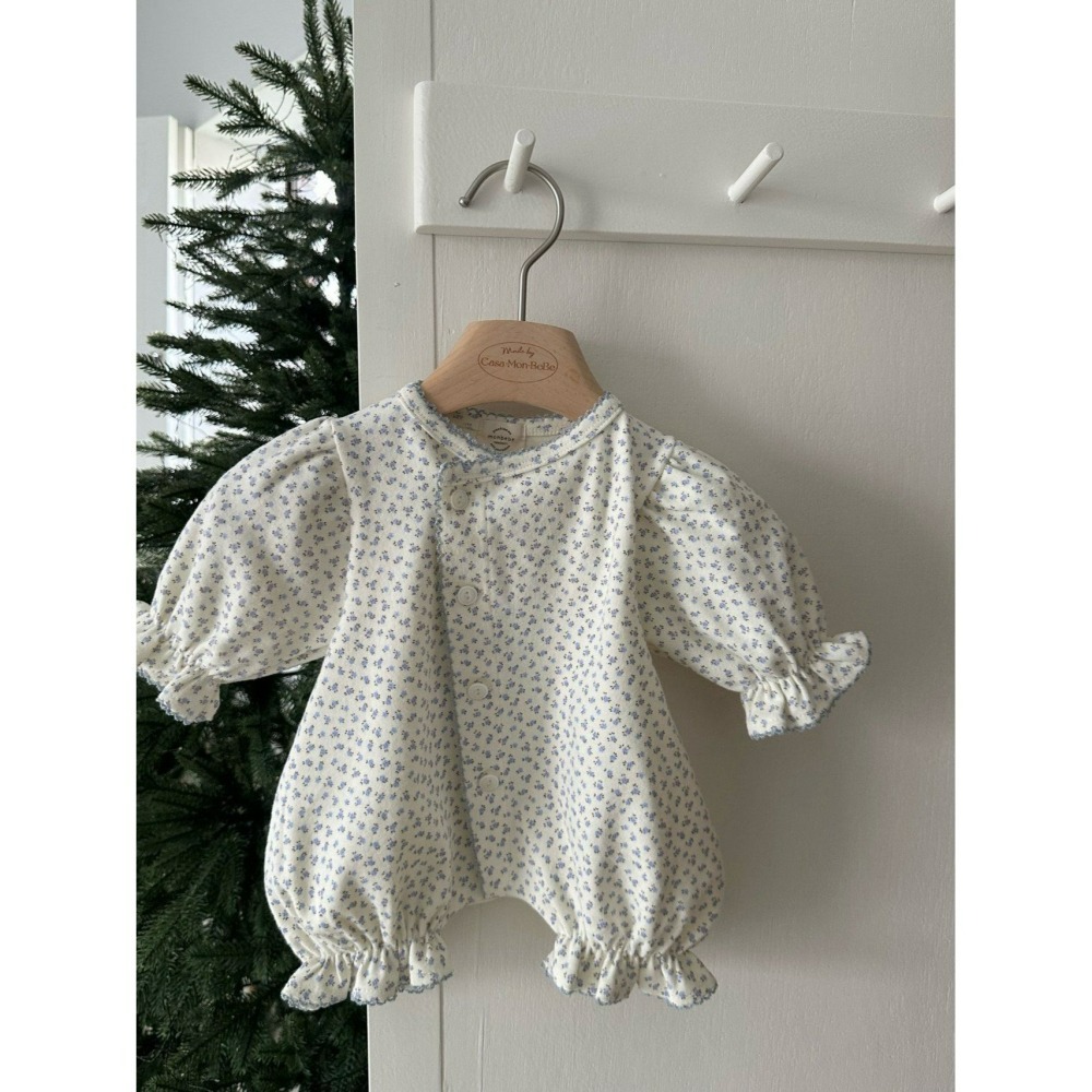 Monbebe 包屁衣 몽베베 플라워글로리슈트-細節圖8