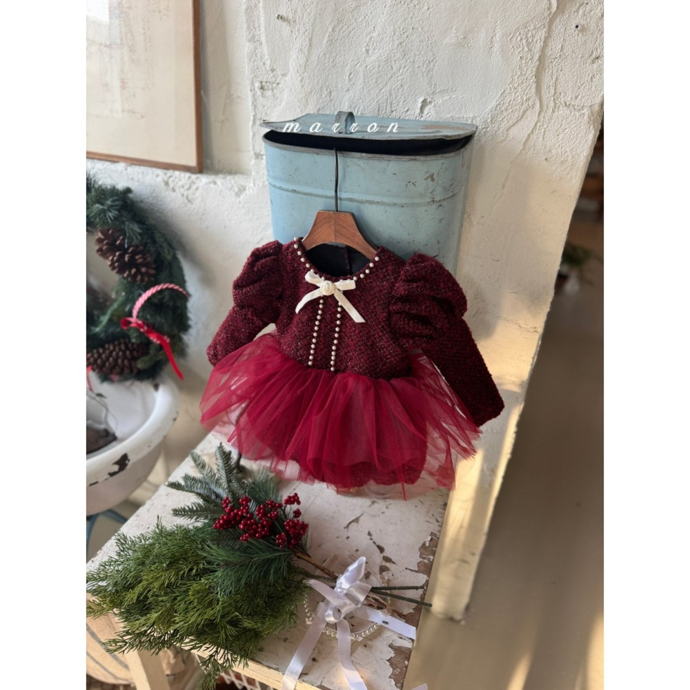 Marron 裝飾 마론 로즈브로치 聖誕 크리스마스-細節圖5