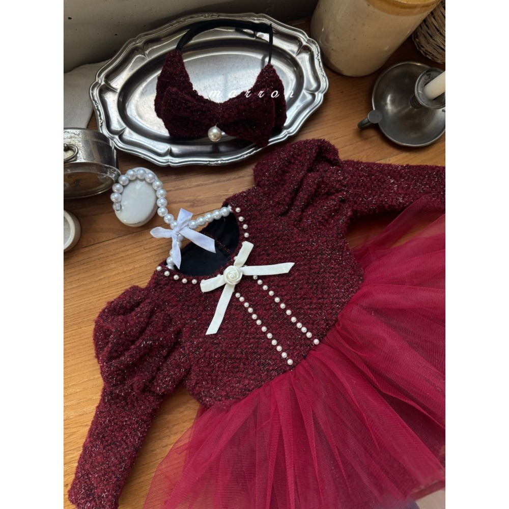 Marron 裝飾 마론 로즈브로치 聖誕 크리스마스-細節圖7