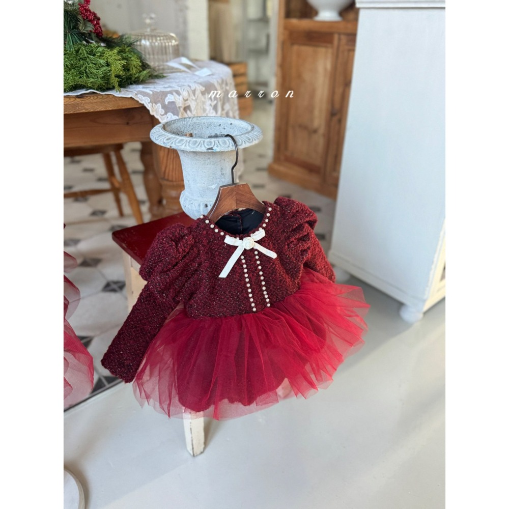 Marron 裝飾 마론 로즈브로치 聖誕 크리스마스-細節圖8